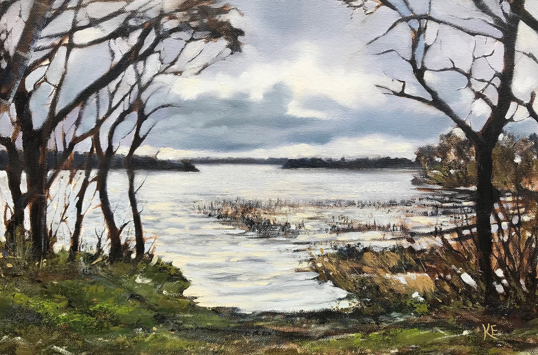 Garadice Lake, Ireland by Kathy Evershed