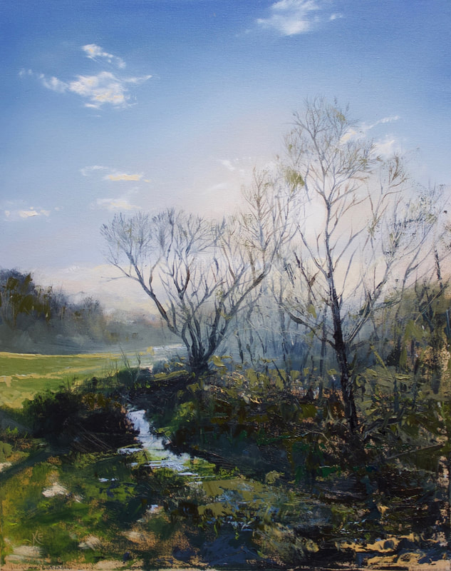 Chalk Stream by Kathy Evershed